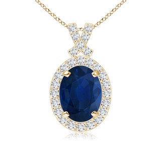 Oval AA Blue Sapphire