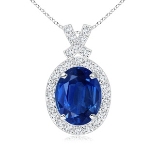 Oval AAA Blue Sapphire