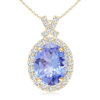 Oval A Tanzanite