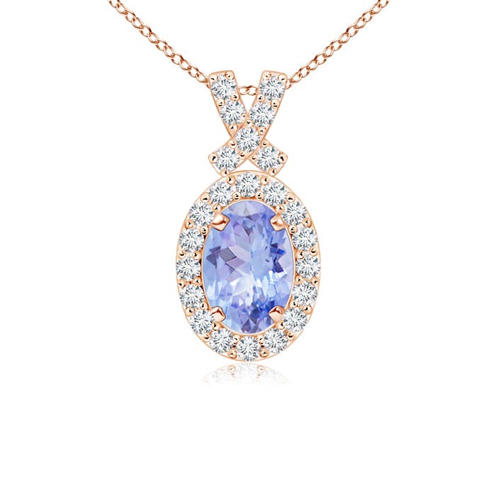 AA - Tanzanite / 0.65 CT / 14 KT Rose Gold