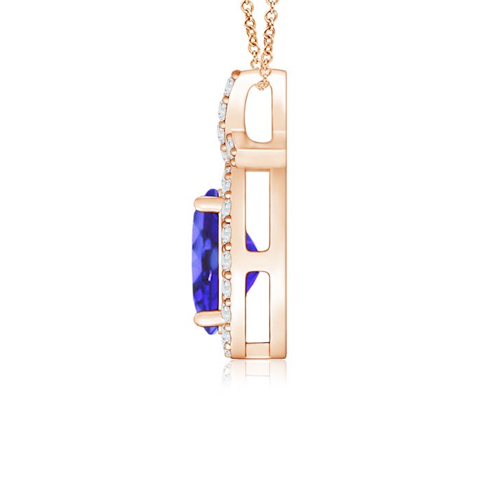 AA - Tanzanite / 1.03 CT / 14 KT Rose Gold