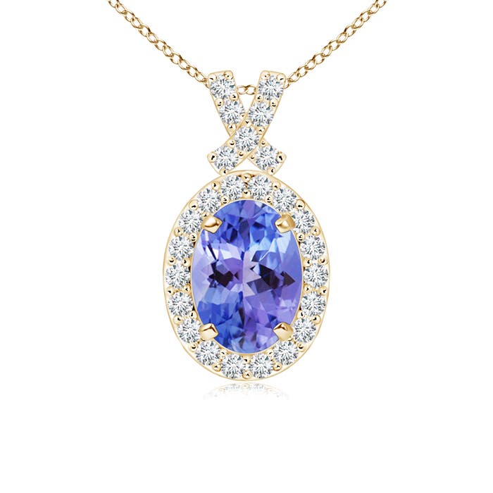 AA - Tanzanite / 1.03 CT / 14 KT Yellow Gold