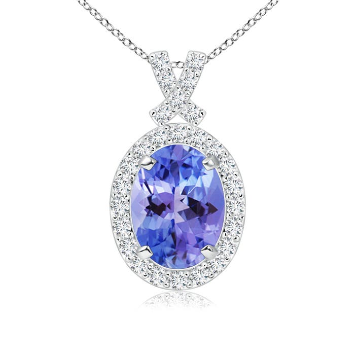 AA - Tanzanite / 1.53 CT / 14 KT White Gold