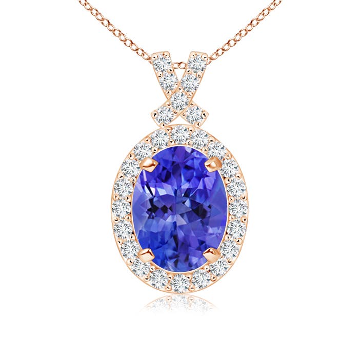 AAA - Tanzanite / 1.53 CT / 14 KT Rose Gold