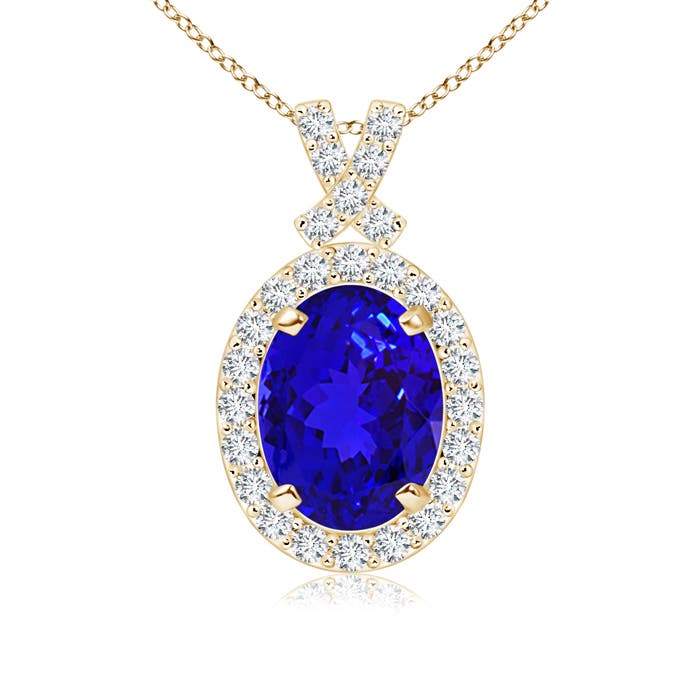 AAAA - Tanzanite / 1.53 CT / 14 KT Yellow Gold