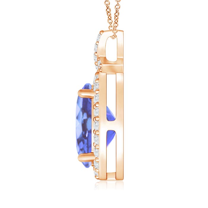 A - Tanzanite / 2.18 CT / 14 KT Rose Gold