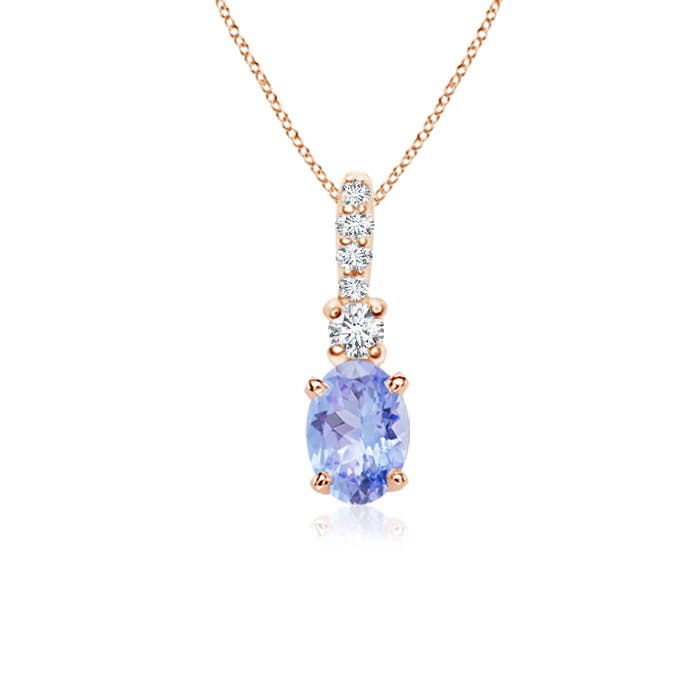 AA - Tanzanite / 0.51 CT / 14 KT Rose Gold