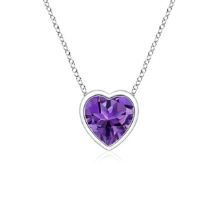 Heart AAAA Amethyst