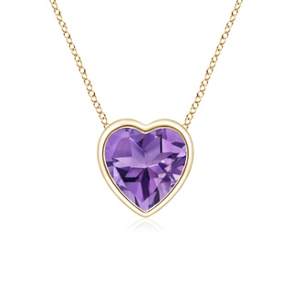 Heart AA Amethyst