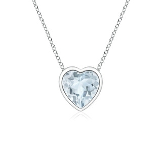 Heart A Aquamarine