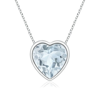 Heart A Aquamarine