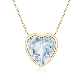 Heart A Aquamarine
