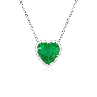 Heart AA Emerald
