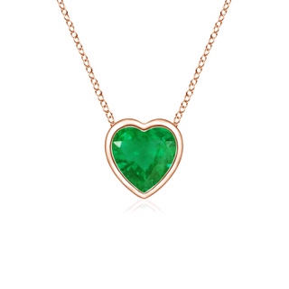 Heart AA Emerald