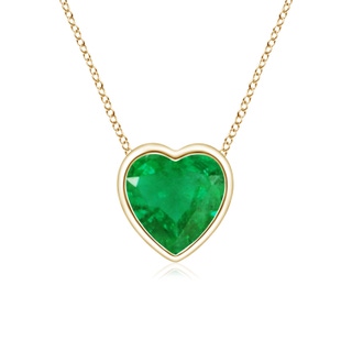 Heart AA Emerald