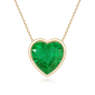 Heart AA Emerald