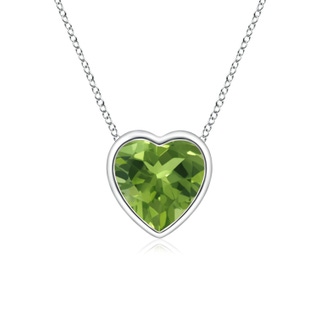 Heart AAA Peridot