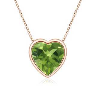 Heart AAA Peridot