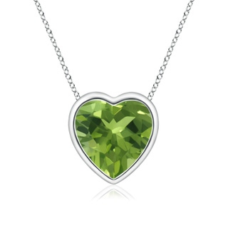 Heart AAA Peridot