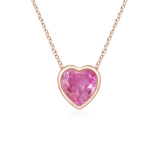 Heart AAA Pink Sapphire
