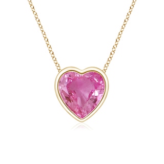 Heart AAA Pink Sapphire