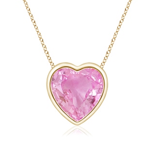 Heart A Pink Sapphire