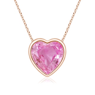 Heart AA Pink Sapphire