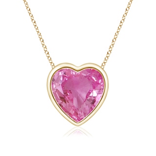 Heart AAA Pink Sapphire