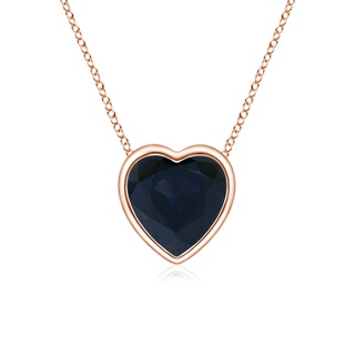 Heart A Blue Sapphire