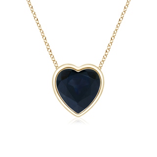 Heart A Blue Sapphire