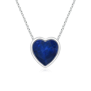 Heart AA Blue Sapphire