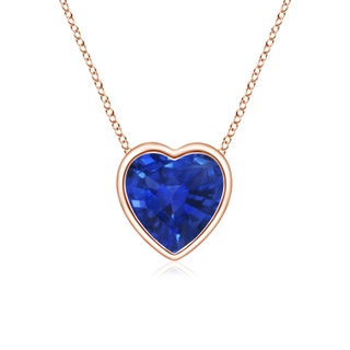 Heart AAA Blue Sapphire
