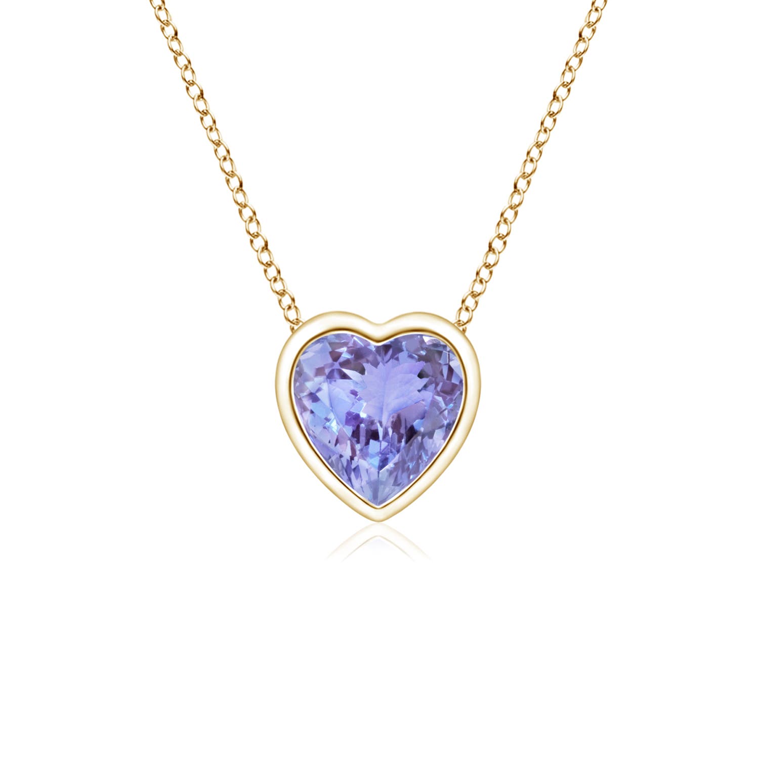 AA - Tanzanite / 0.23 CT / 14 KT Yellow Gold