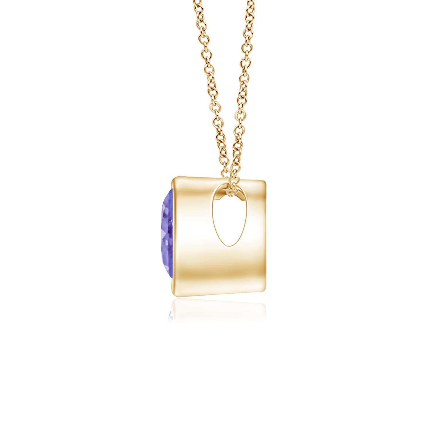 AA - Tanzanite / 0.23 CT / 14 KT Yellow Gold