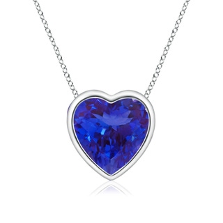 Heart AAAA Tanzanite