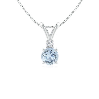 Round A Aquamarine