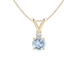 Round A Aquamarine
