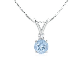 Round AA Aquamarine