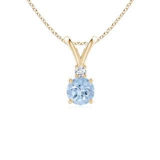 Round AA Aquamarine
