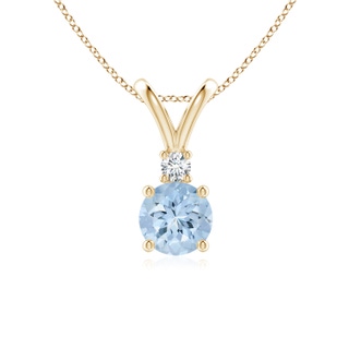 Round AA Aquamarine