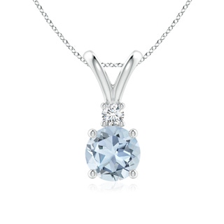 Round A Aquamarine