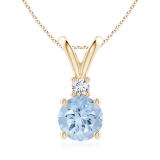 Round AA Aquamarine