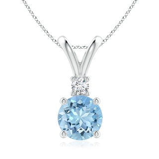 Round AAAA Aquamarine