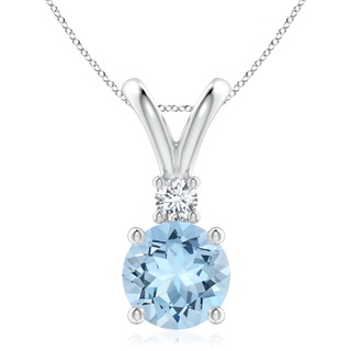Round AAA Aquamarine