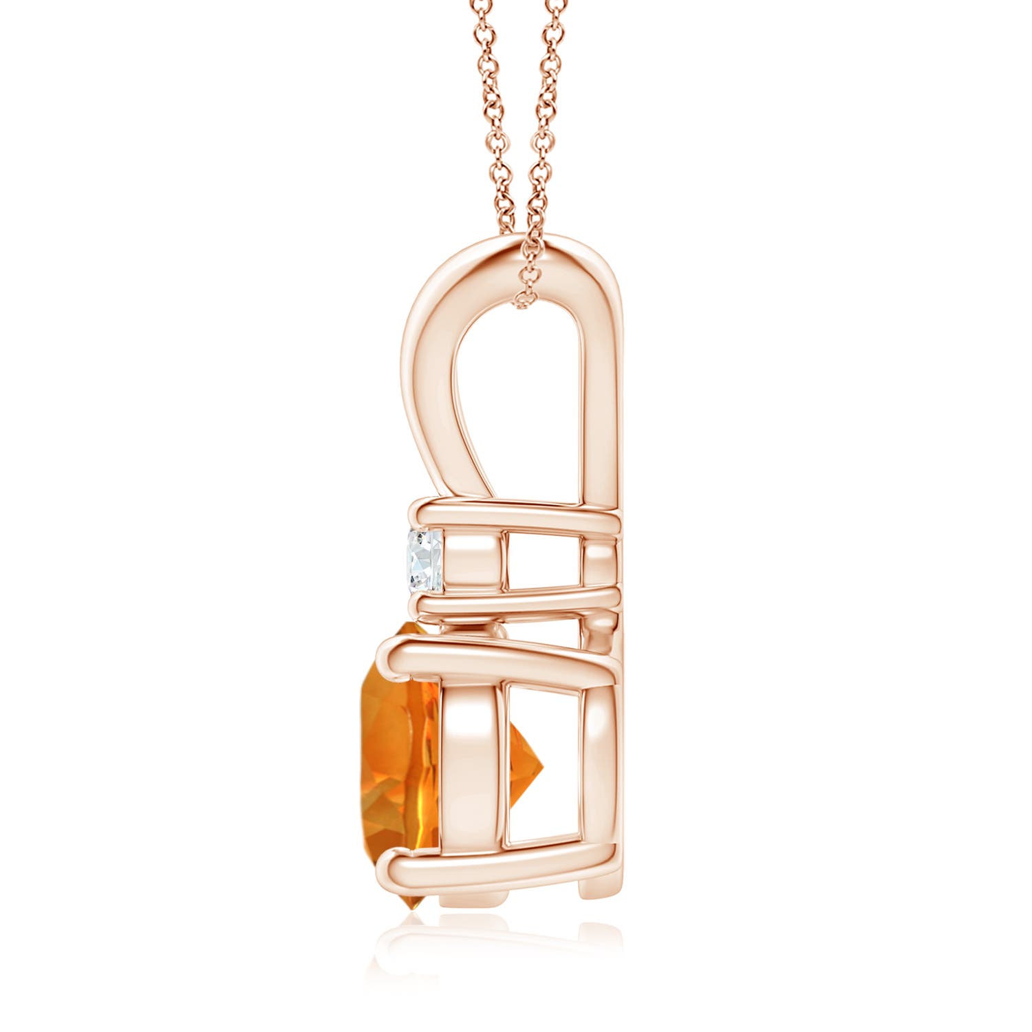 AAAA - Citrine / 1.79 CT / 14 KT Rose Gold