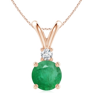 Round A Emerald