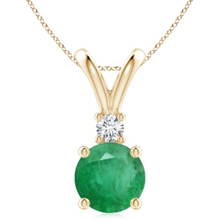 Round A Emerald