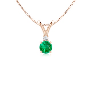 Round AAA Emerald