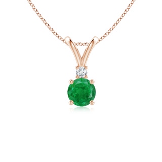 Round AA Emerald