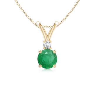 Round A Emerald